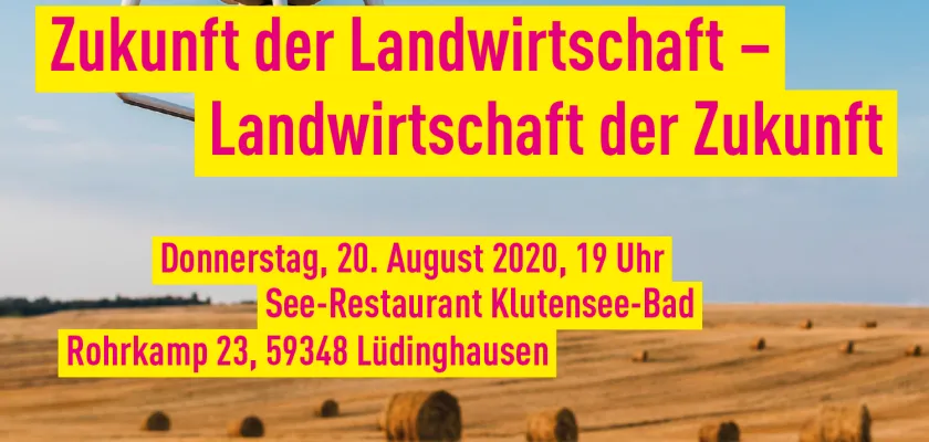 Einladung Diskussion Landwirtschaft